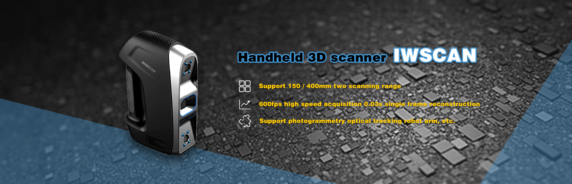 Handheld 3D scanner 